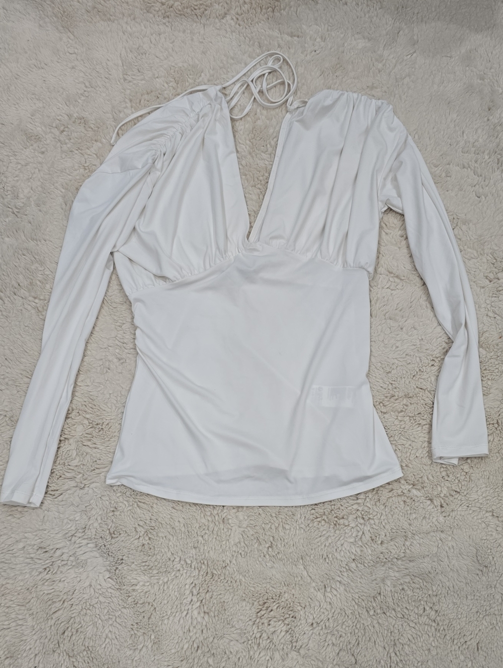 Urban Outfitters Off-White Long Sleeve Top